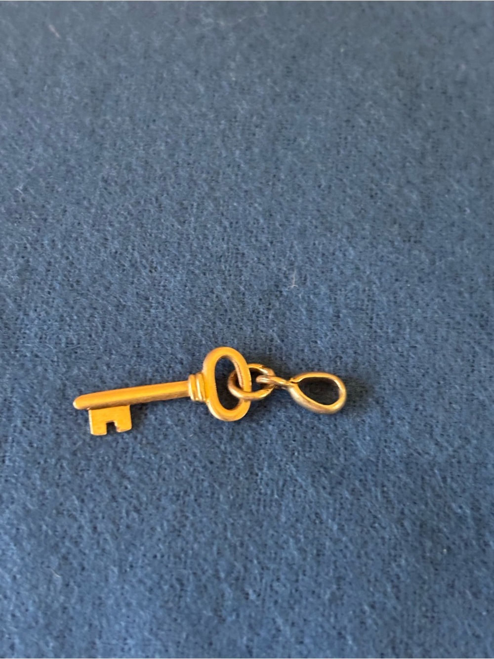 Vintage 14kt Gold Filled Key Charm